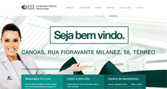 Desktop Screenshot of ceclab.com.br